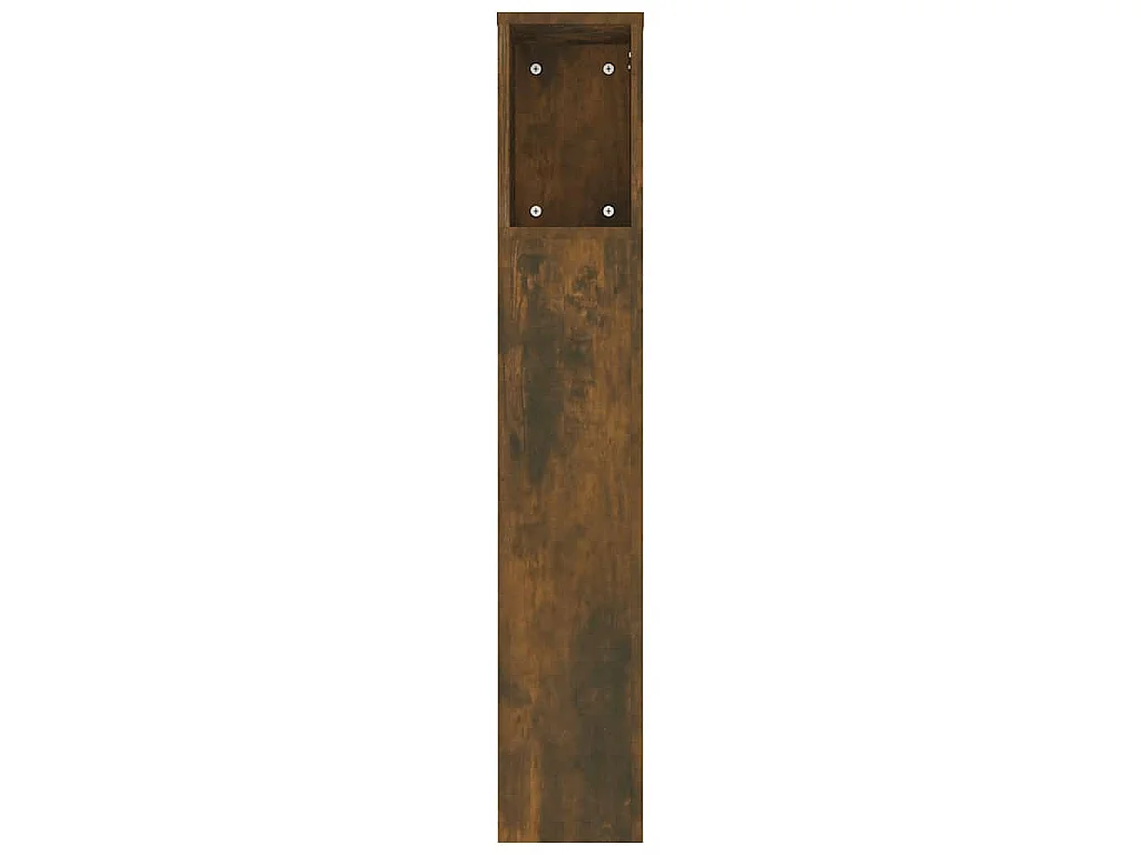 Hoofdbordkast 180x18,5x104,5 cm gerookt eikenkleurig