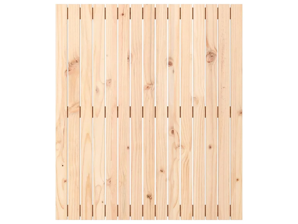 Wandhoofdbord 95,5x3x110 cm massief grenenhout