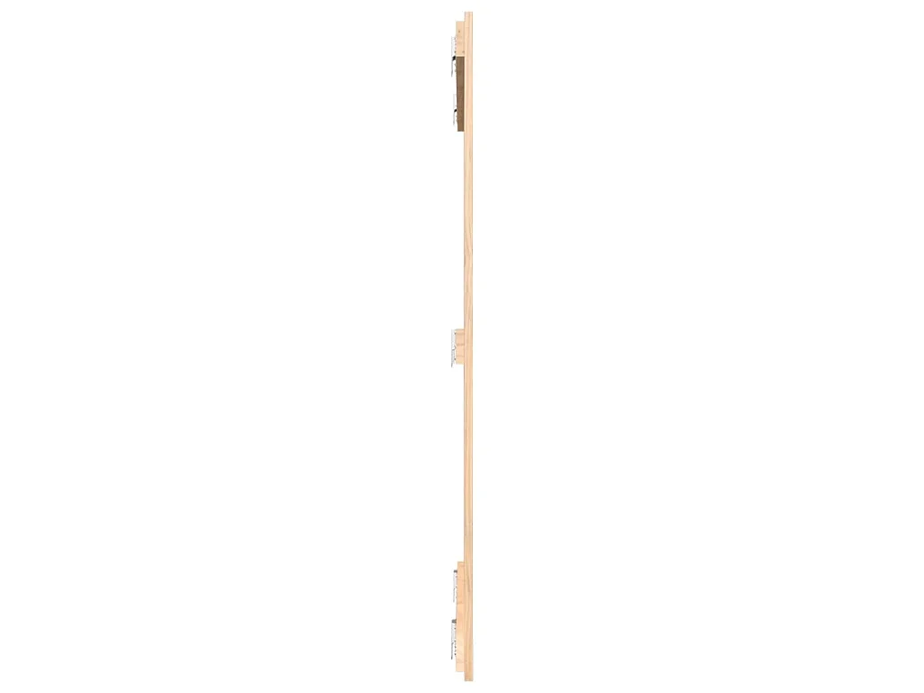 Wandhoofdbord 95,5x3x110 cm massief grenenhout