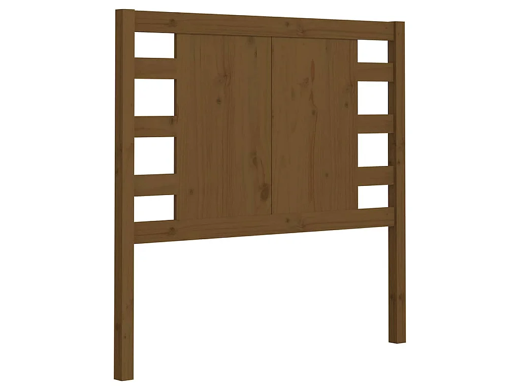 Tête de lit Marron miel 96x4x100 cm Bois massif de pin