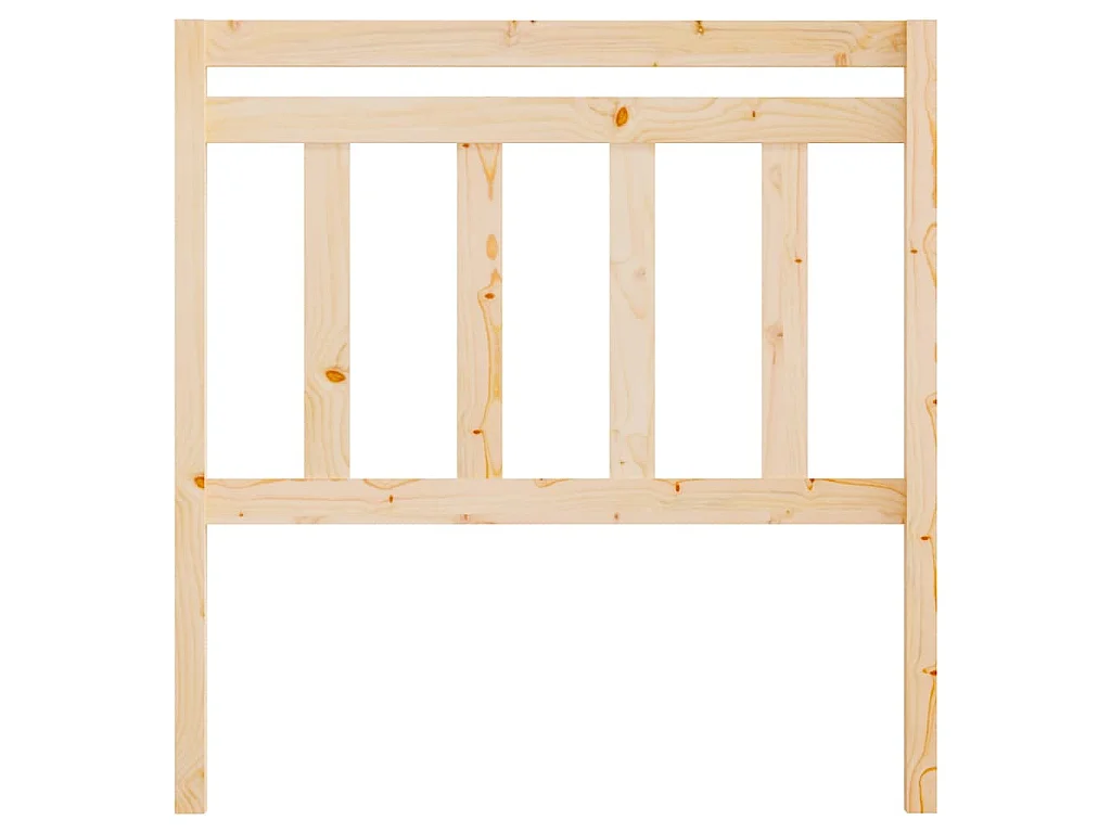 Cabecero de cama madera maciza de pino 81x4x100 cm