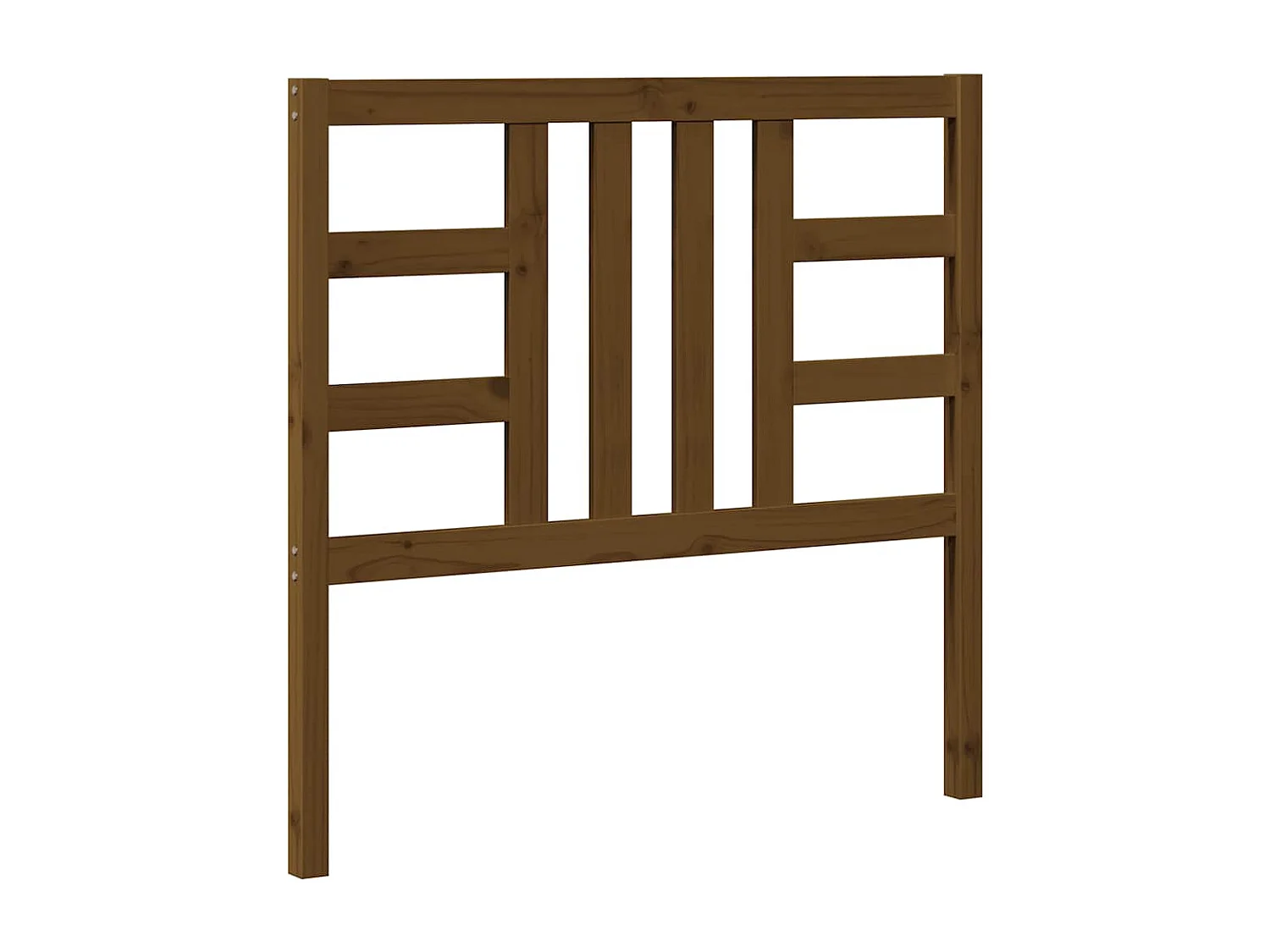 Tête de lit Marron miel 106x4x100 cm Bois massif de pin