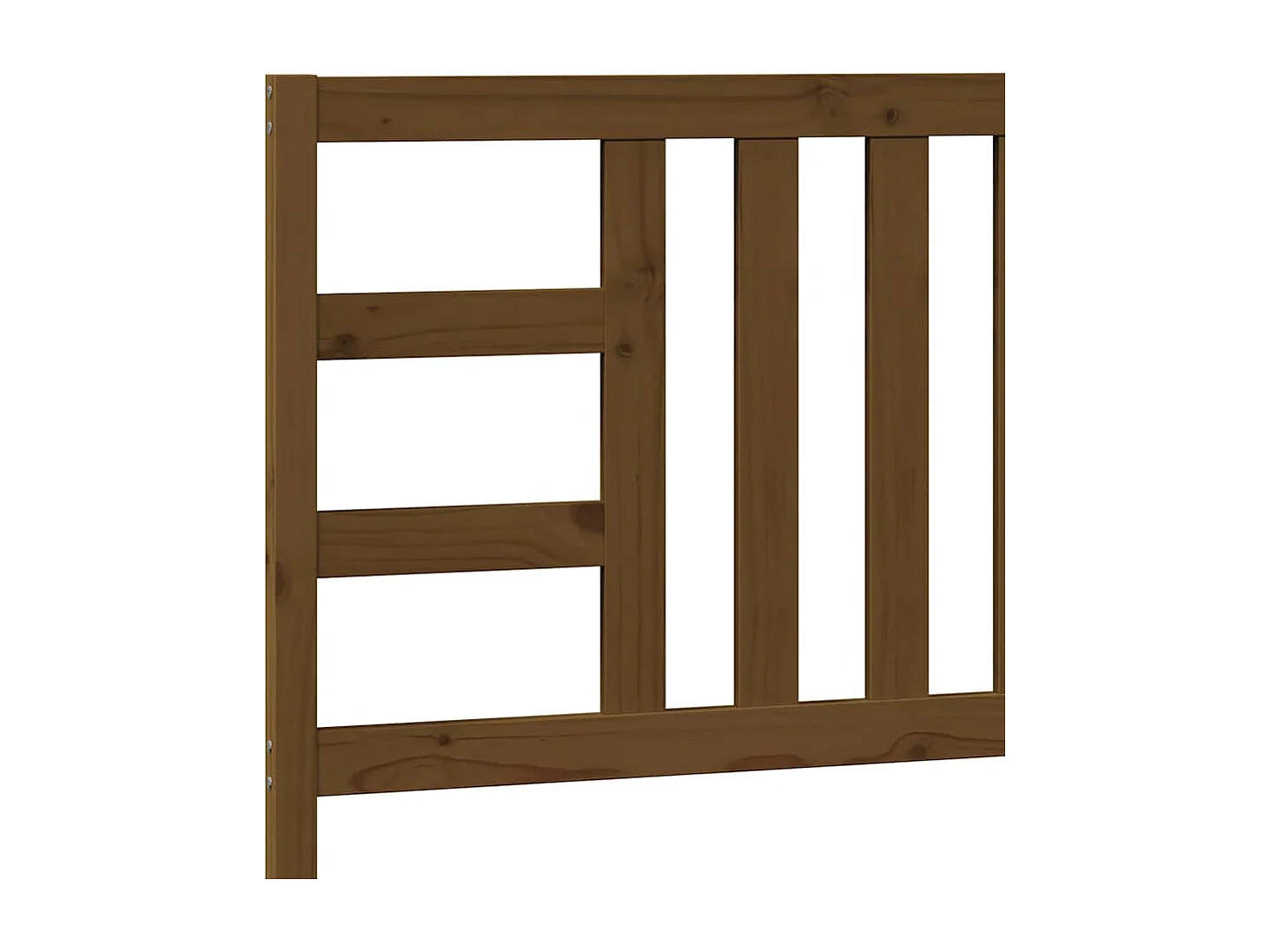 Tête de lit Marron miel 106x4x100 cm Bois massif de pin