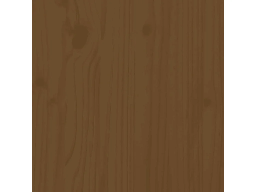 Tête de lit Marron miel 106x4x100 cm Bois massif de pin