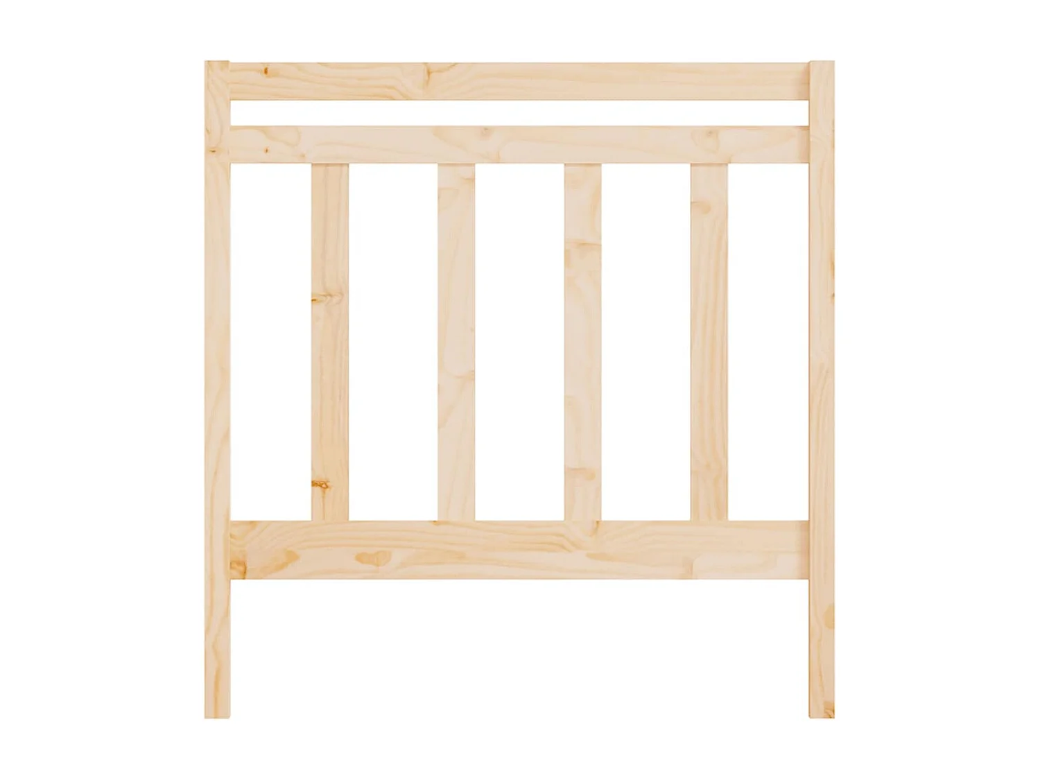 Hoofdbord 95x4x100 cm massief grenenhout