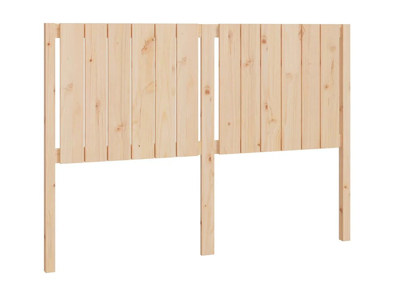 Kopfteil 145,5x4x100 cm Massivholz Kiefer