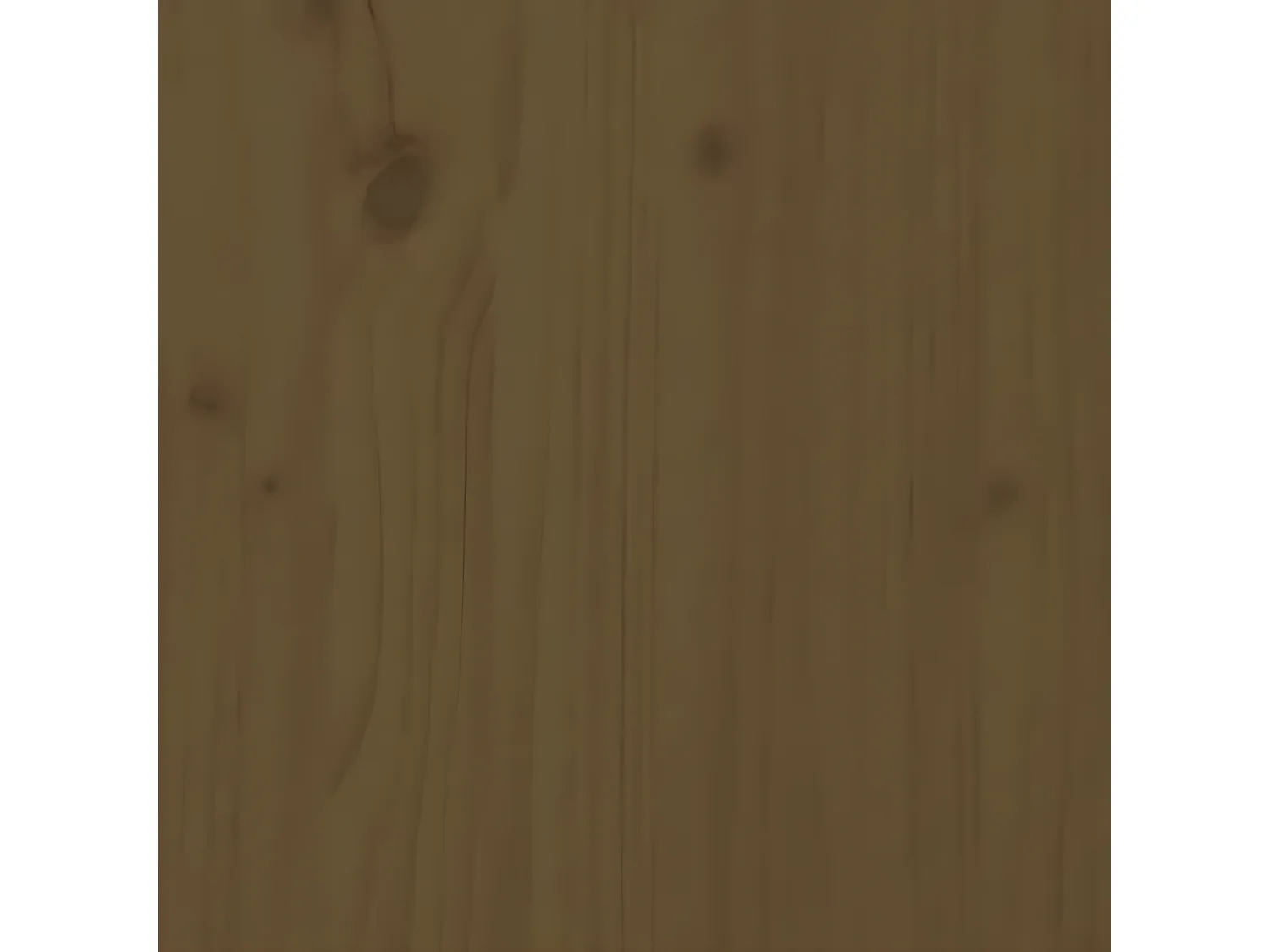 Testiera per Letto ambra 126x4x104 cm in Legno Massello di Pino