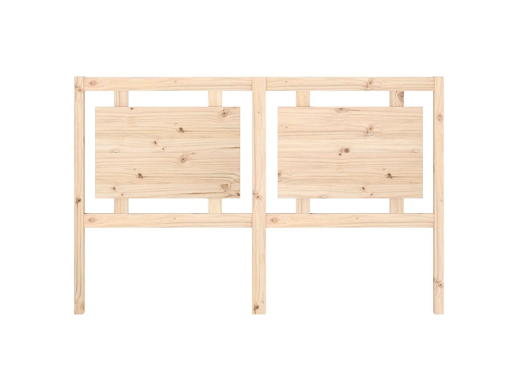 Tête de lit 155,5x4x100 cm Bois massif de pin