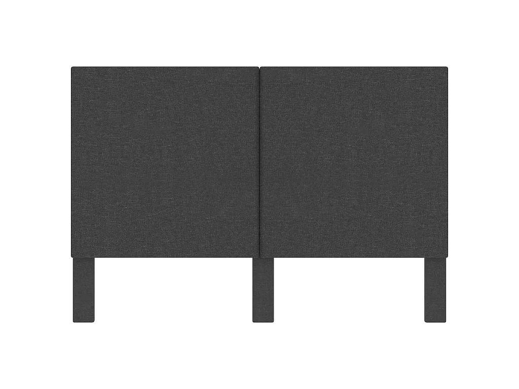 Testiera Letto Grigio Scuro in Tessuto 140x200 cm