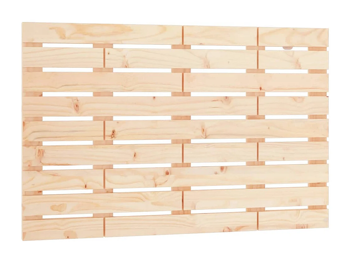 Tête de lit murale 96x3x63 cm Bois massif de pin