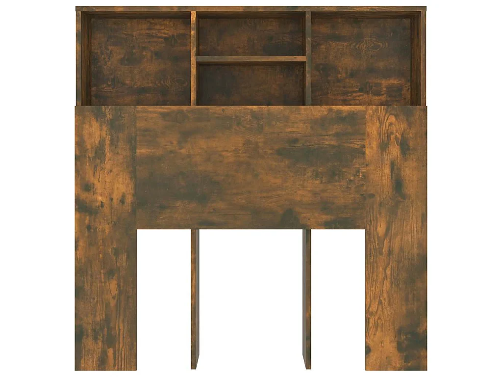 Hoofdbordkast 100x19x103,5 cm gerookt eikenkleurig