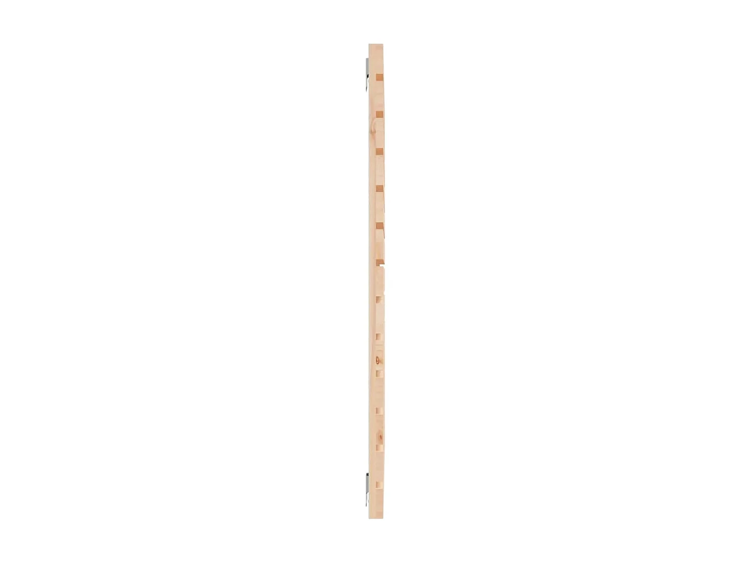Zagłówek ścienny z litego drewna sosnowego 141x3x91,5 cm - Klasyczny i elegancki design