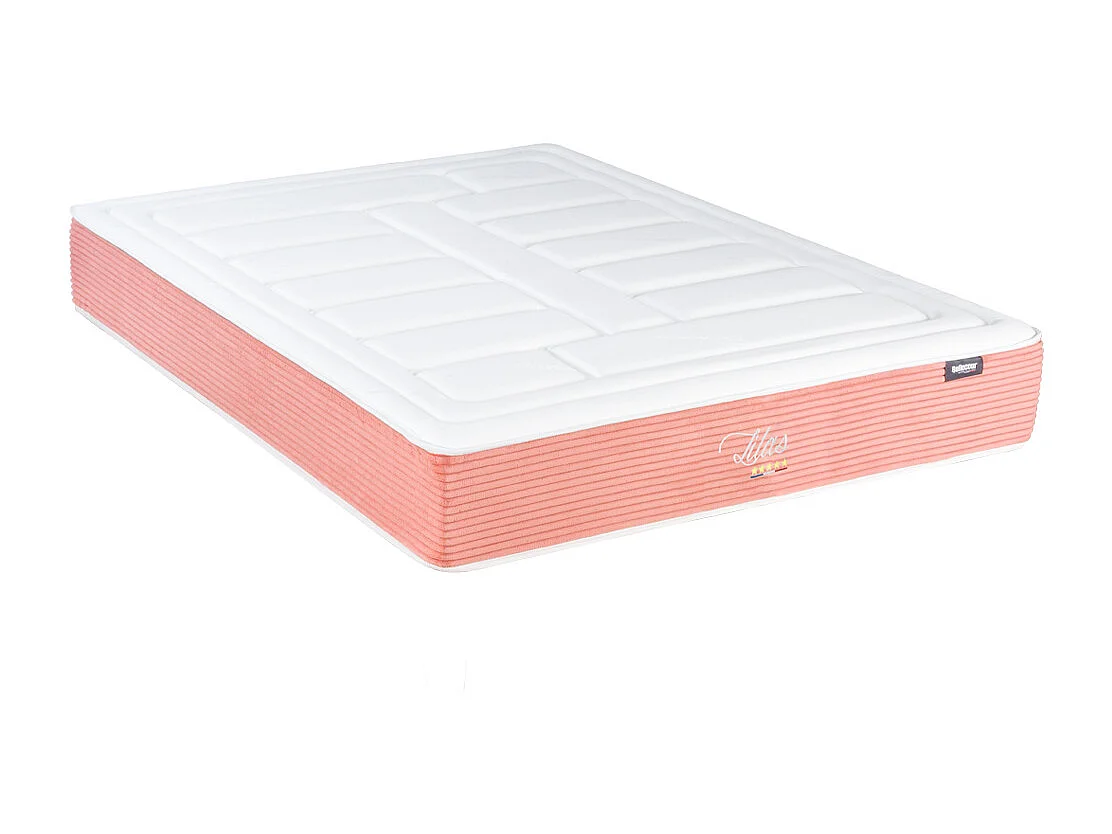 BELLECOUR LITERIE | Matelas LILAS 160x200 cm | Mousse avec mémoire de forme