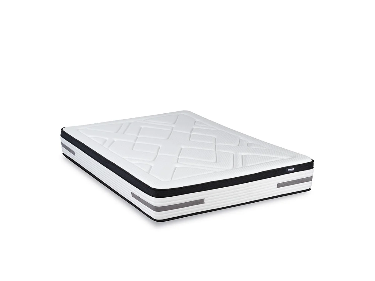 Matelas Ressorts ensachés Bellevue 140x190 cm Accueil Mémoire de forme