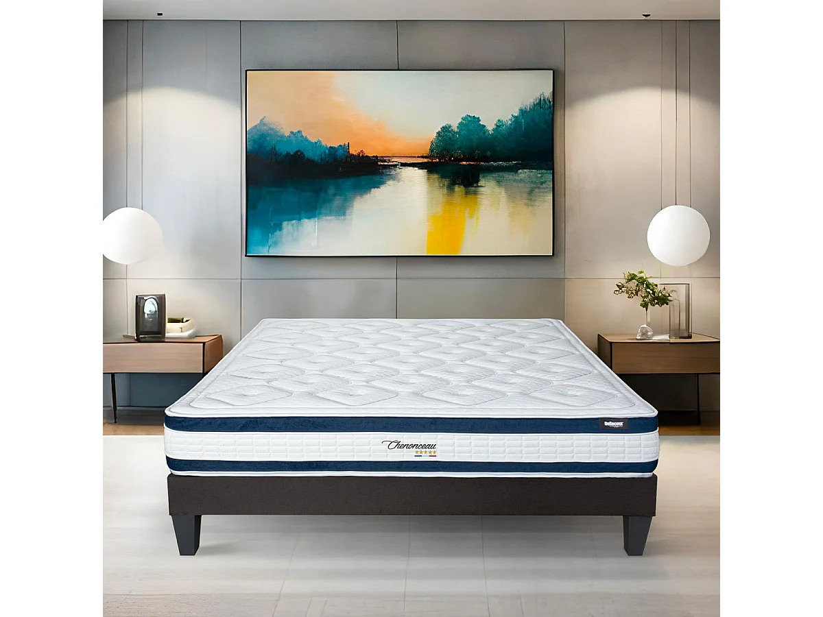Matelas Mousse Chenonceau 140x190 cm Accueil Mémoire de forme