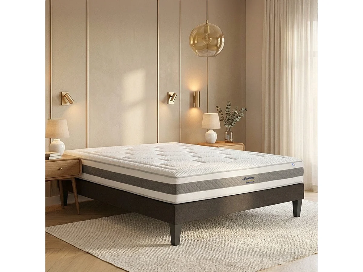 Matelas Mousse Sublime 180x200 cm Accueil Mémoire de forme