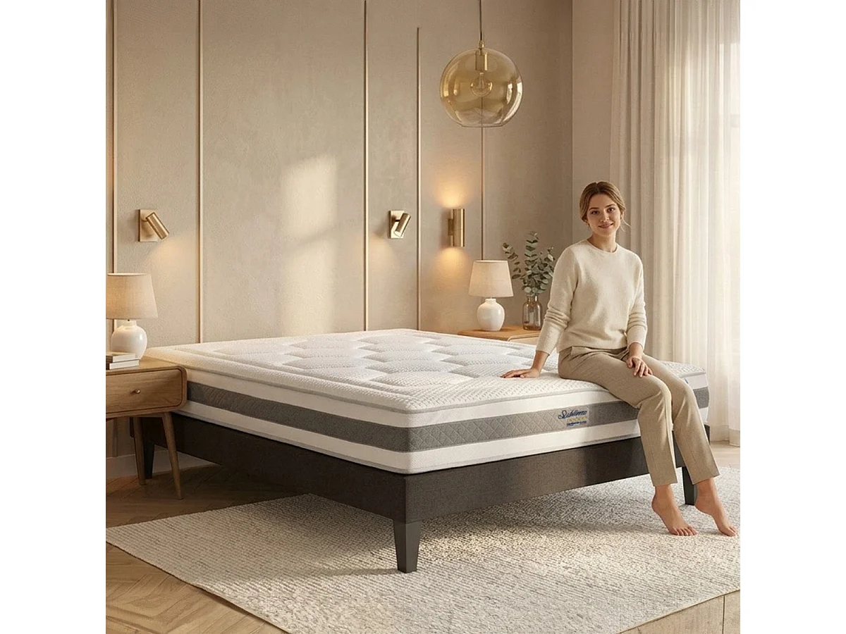 Matelas Mousse Sublime 90x200 cm Accueil Mémoire de forme