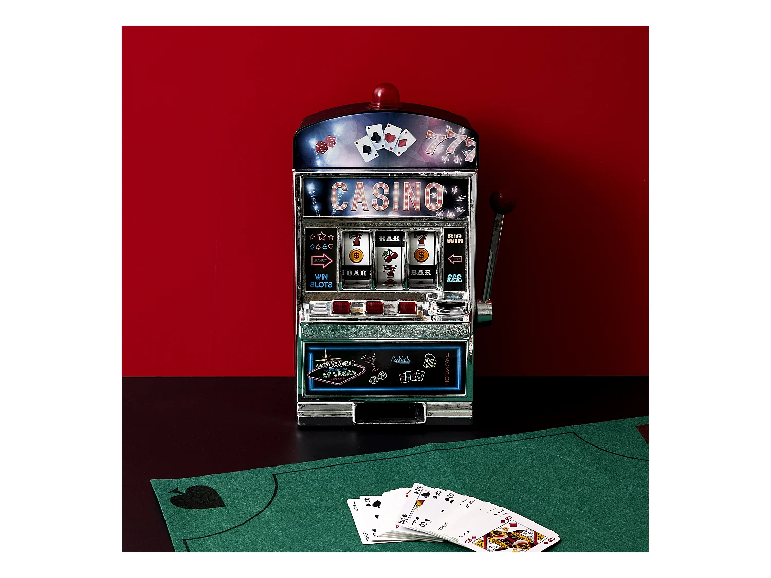 Leuchtender Spielautomat