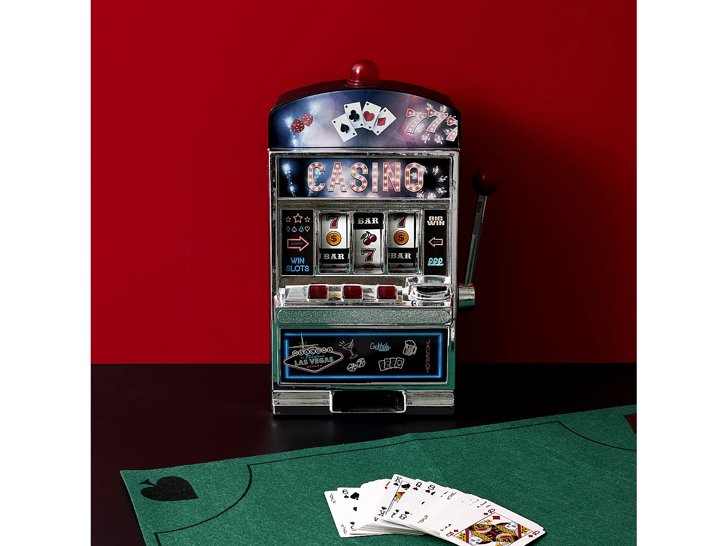 Tirelire Machine A Sous Gm Multicolore