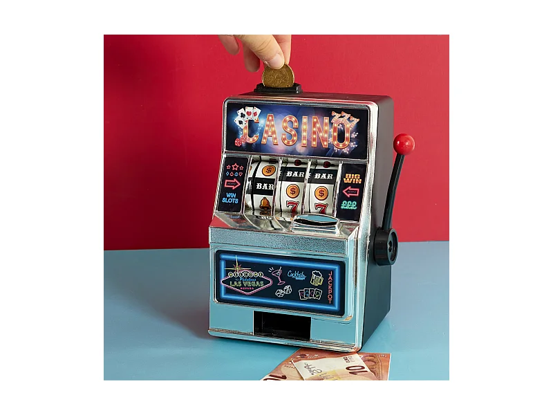 Hucha de la máquina tragaperras