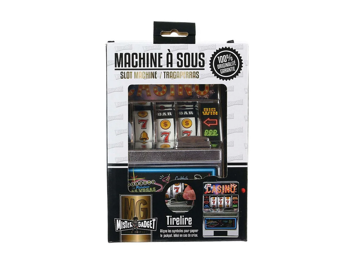 Tirelire Machine A Sous Pm Multicolore