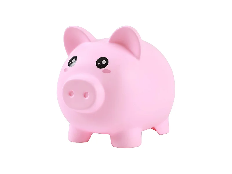 Tirelire animal en plastique Cochon