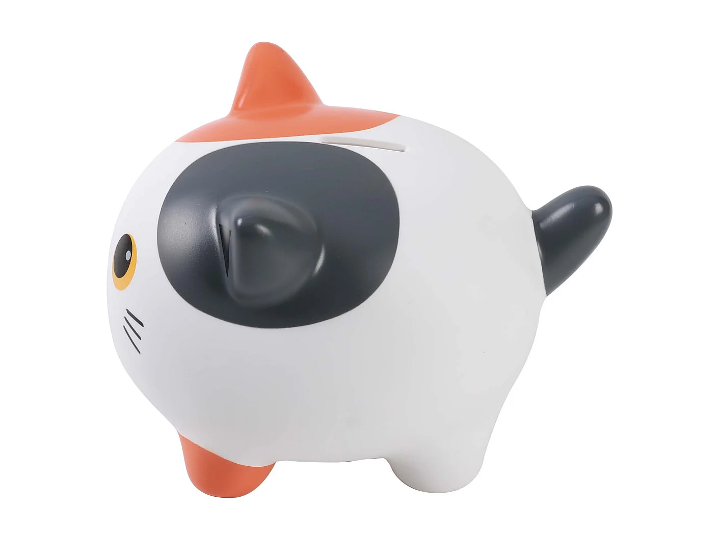 Tirelire animal en plastique Chat