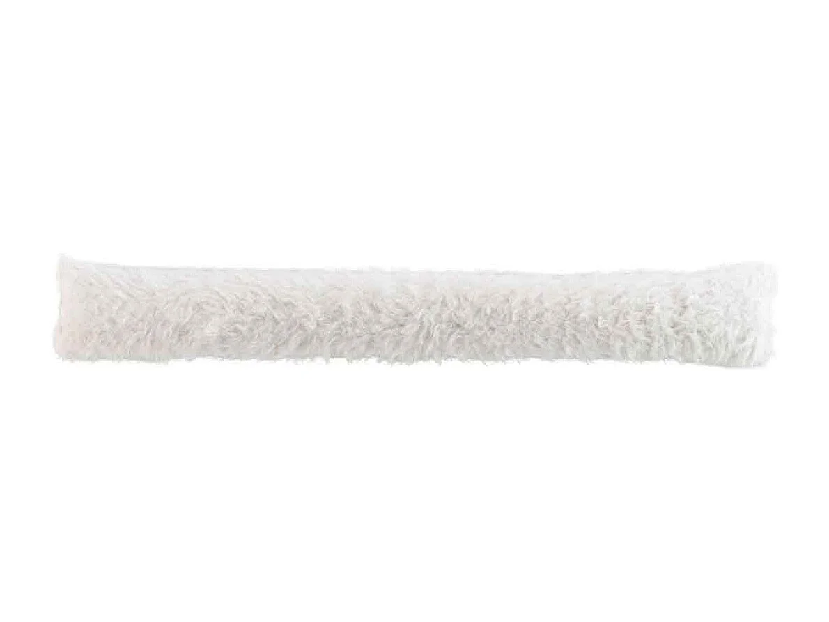 Boudin Bas de Porte "Suède" 80cm Blanc
