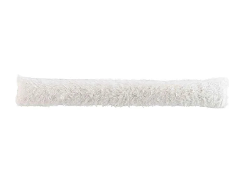 Boudin Bas de Porte "Suède" 80cm Blanc