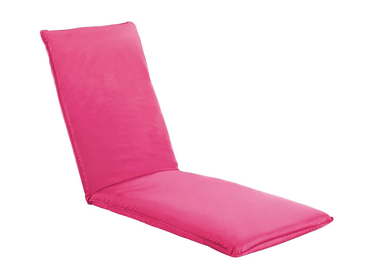 Sonnenliege Klappbar Oxford-Gewebe Rosa