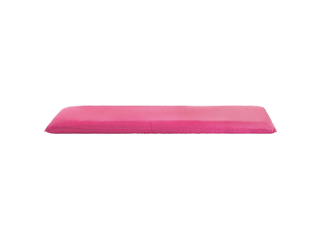 Chaise longue pliable Tissu Oxford Rose