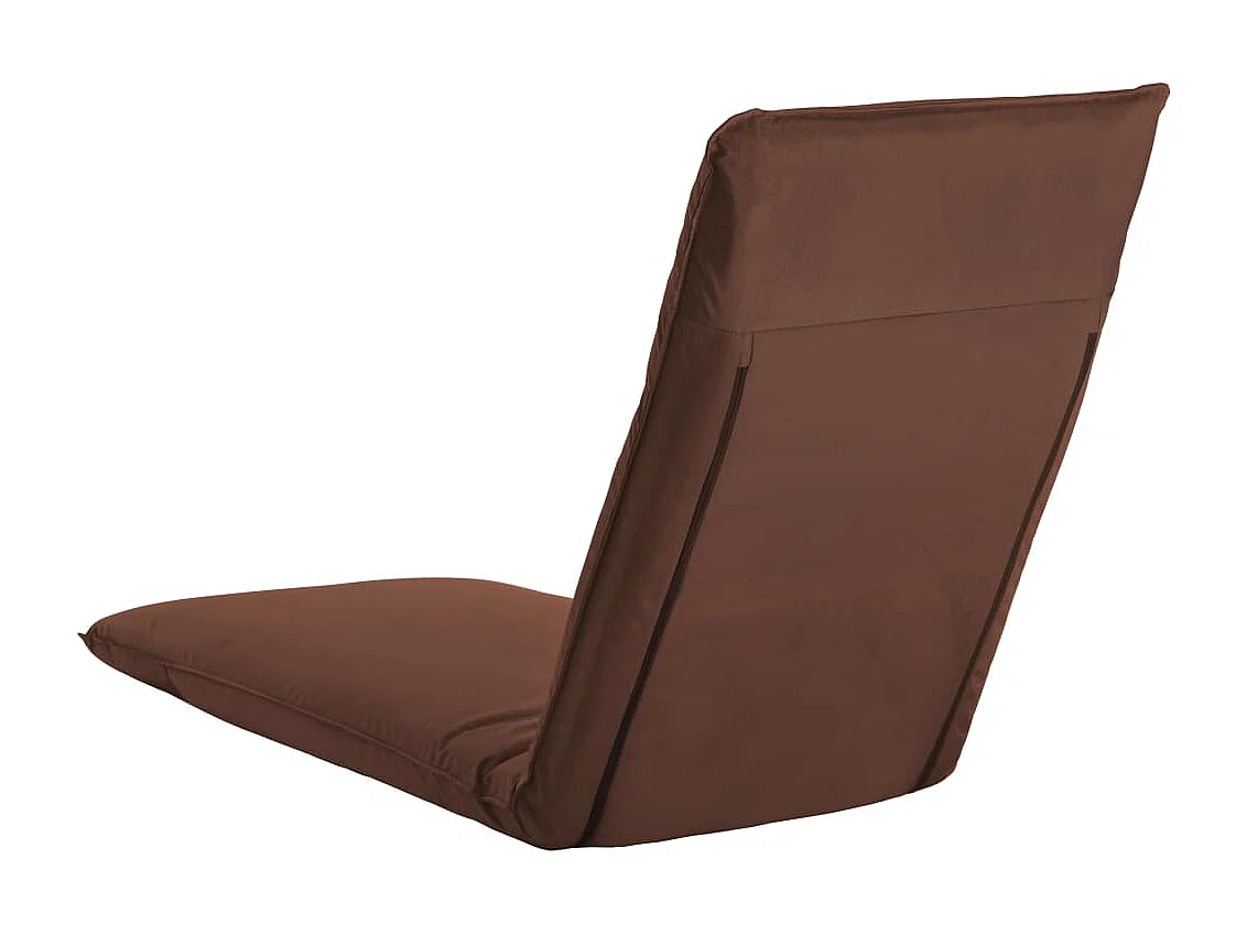 Sonnenliege Klappbar Oxford-Gewebe Braun