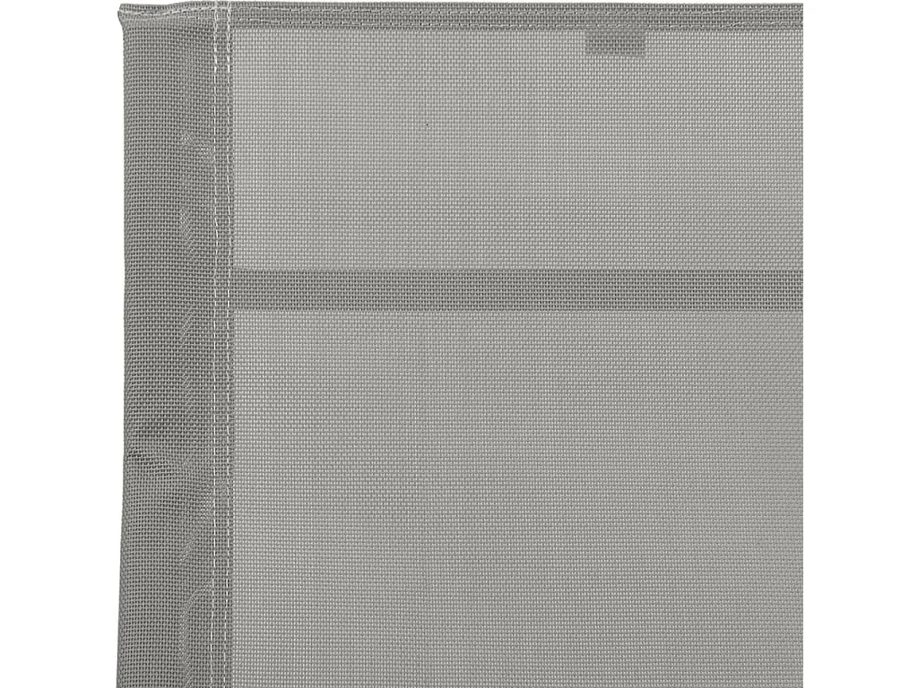 Chaise longue acier et textilène gris