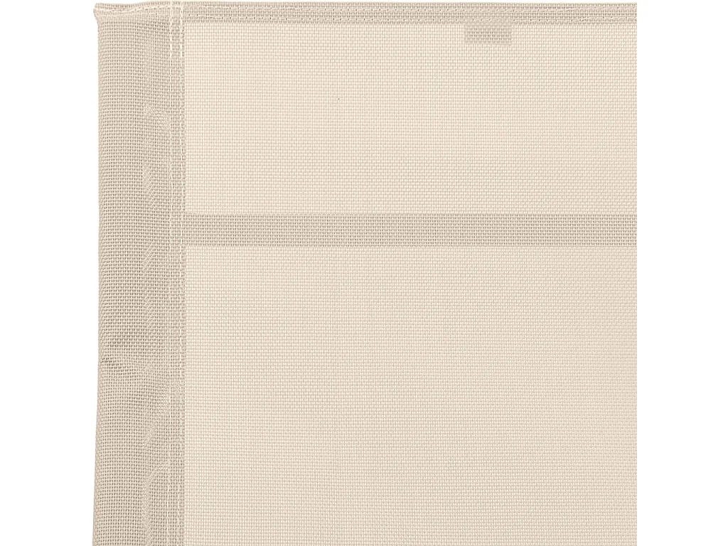 Sonnenliege Stahl und Textilene Creme
