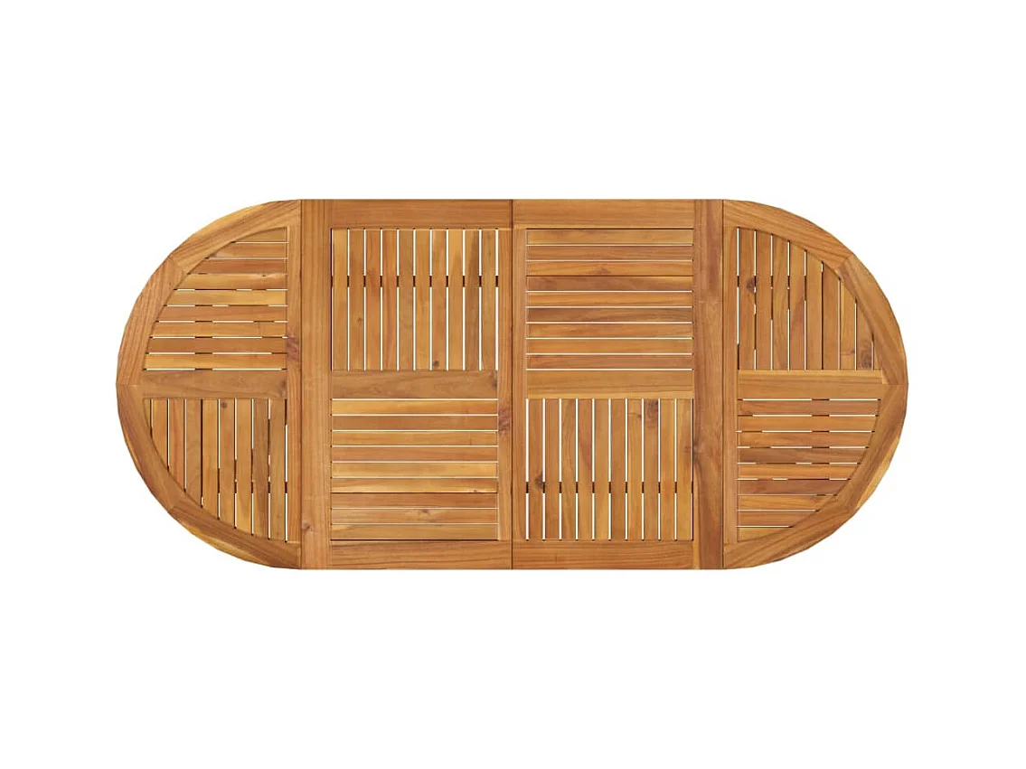 Table de jardin 200x90x75 cm Bois d'acacia solide