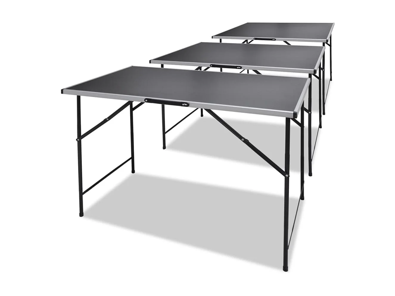 Table à coller 3 pcs Pliable