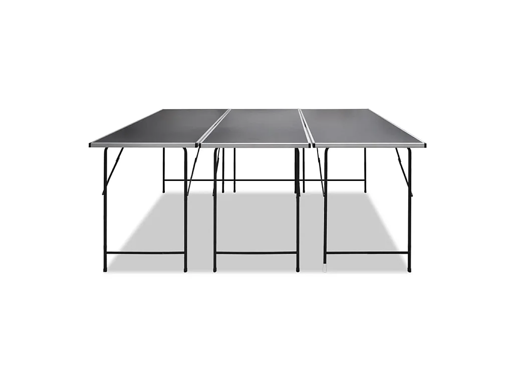 Mesas de campismo/trabalho 3 pcs dobráveis
