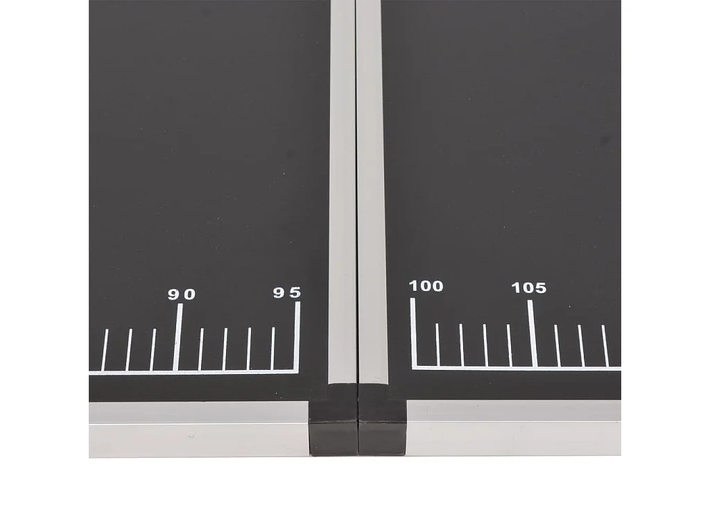 Table pliable de collage MDF et aluminium 200 x 60 x 78 cm