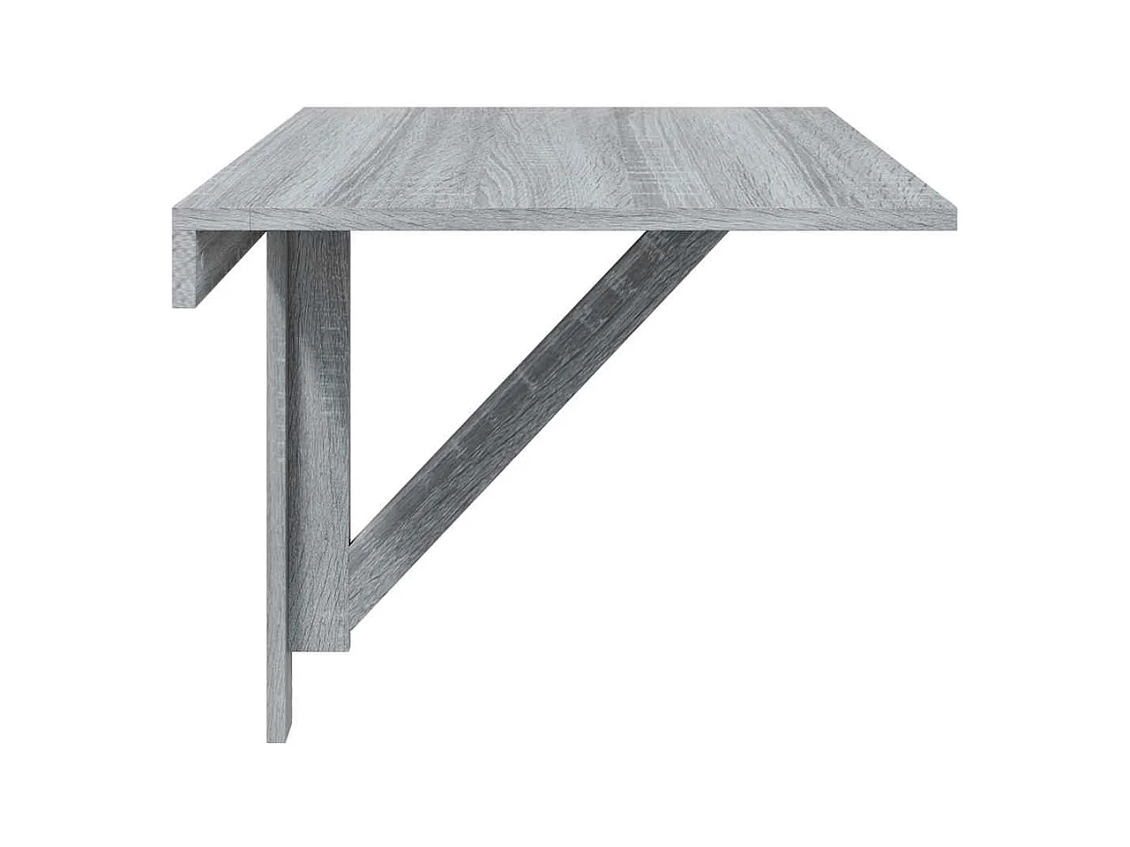 Wand-Klapptisch Grau Sonoma 100x60x56 cm Holzwerkstoff