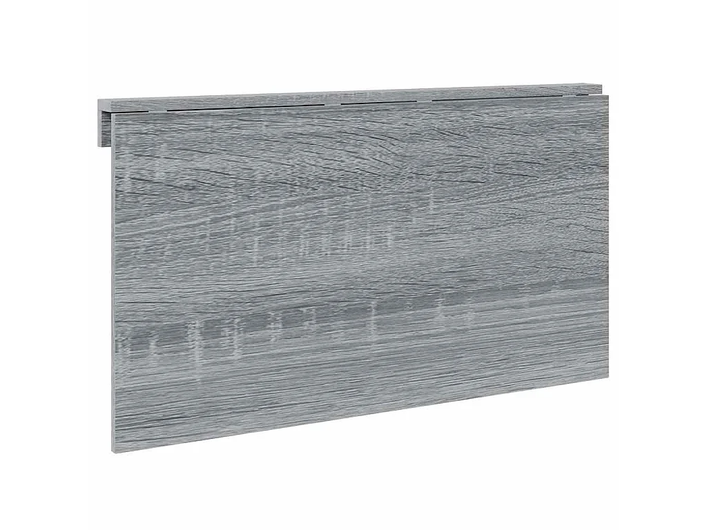 Table murale pliable Sonoma gris 100x60x56 cm Bois d'ingénierie