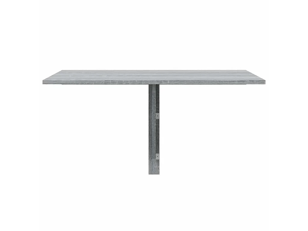 Mesa de parede dobrável derivados de madeira cinzento sonoma