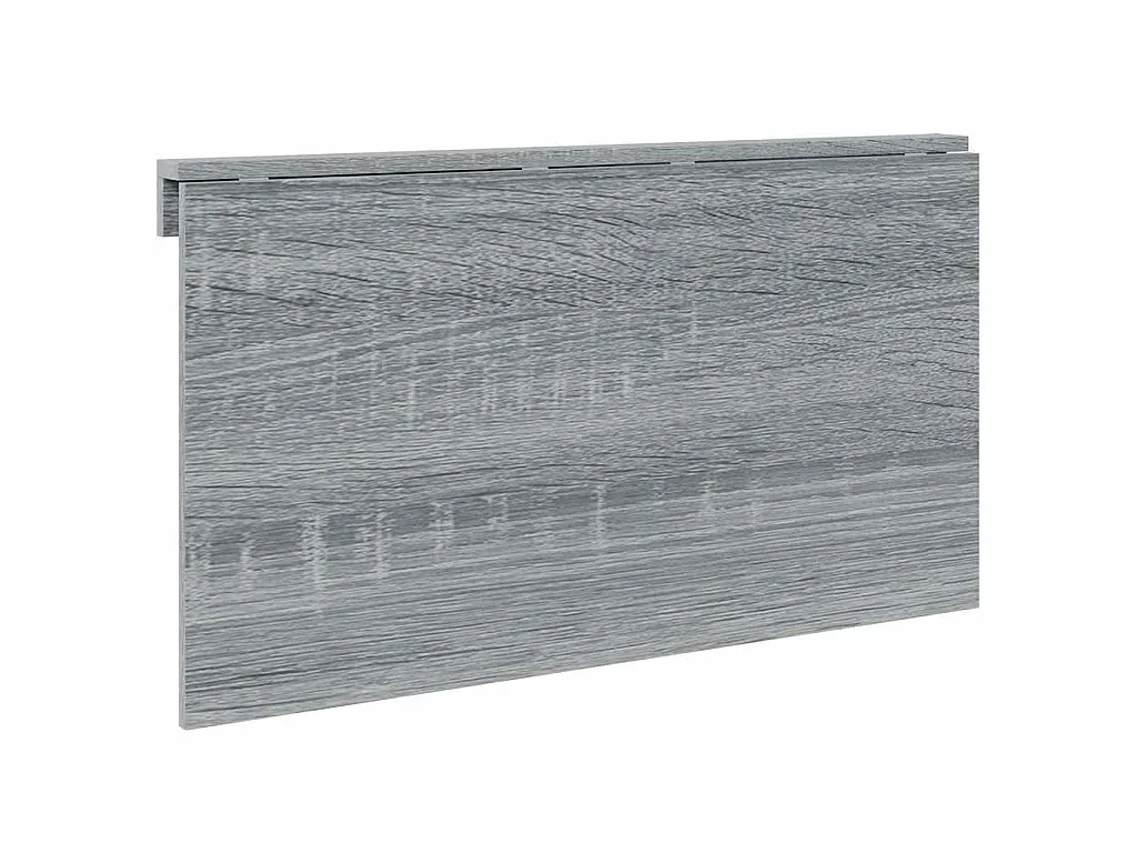 Mesa de parede dobrável derivados de madeira cinzento sonoma