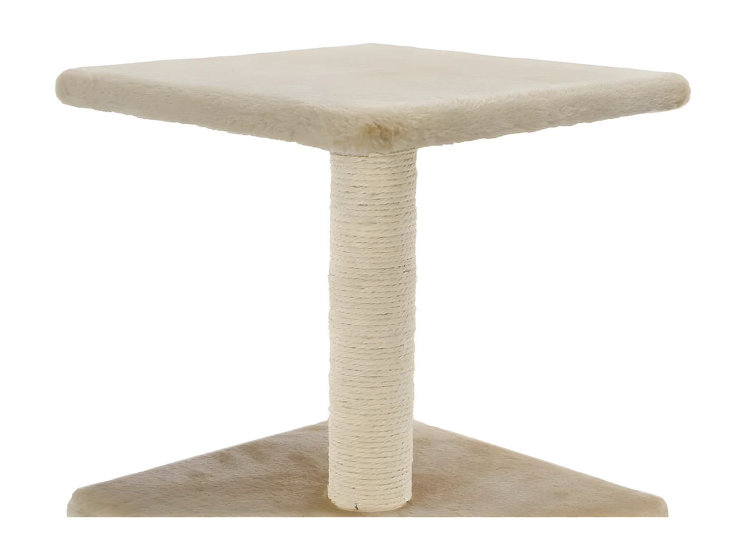 Kattenkrabpaal met sisal krabpaal 55 cm beige
