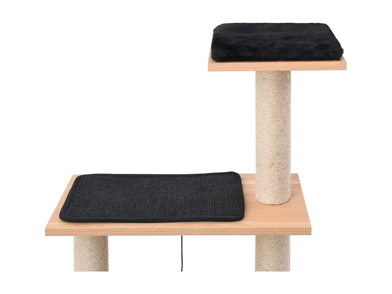Albero per Gatti con Tappeto Tiragraffi in Sisal 123 cm