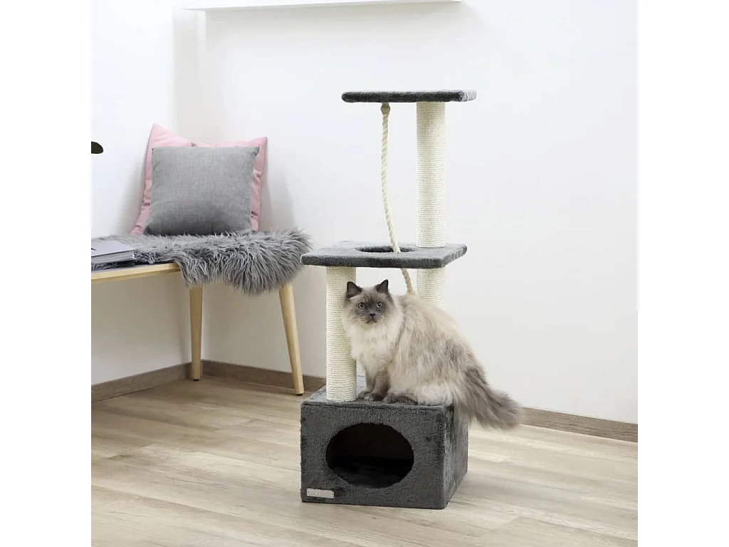 Arbre à chat Platin Pro 106 cm Anthracite