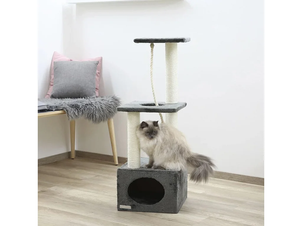 Arbre à chat Platin Pro 106 cm Anthracite
