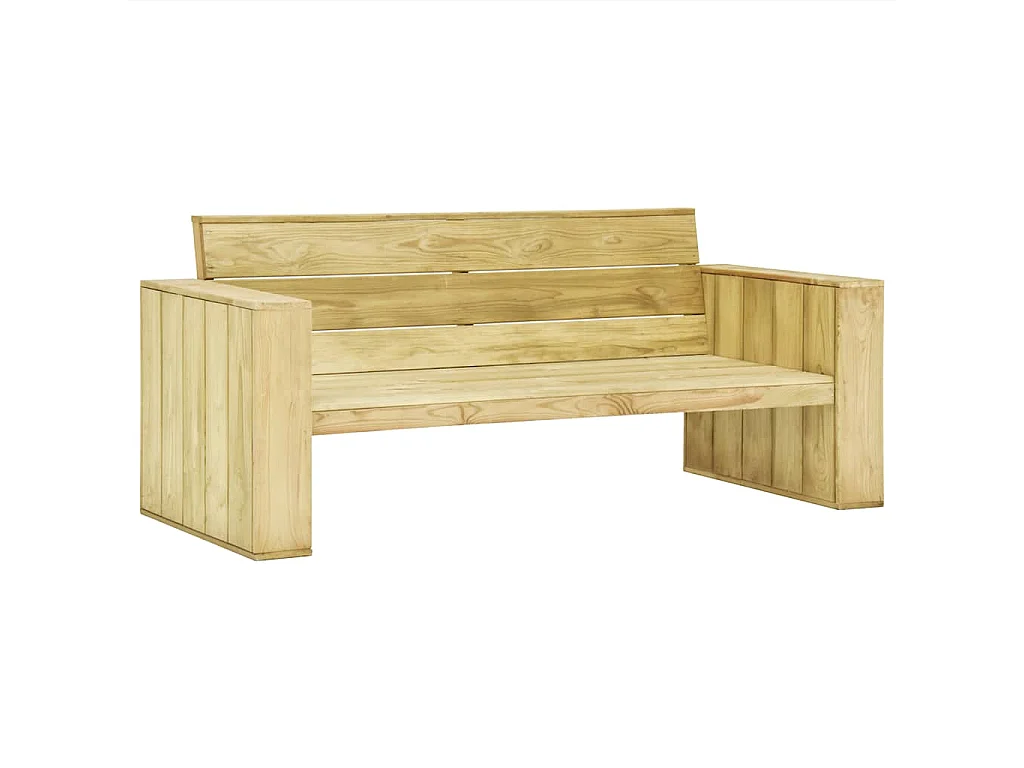 Tuinbank 179 cm geïmpregneerd grenenhout