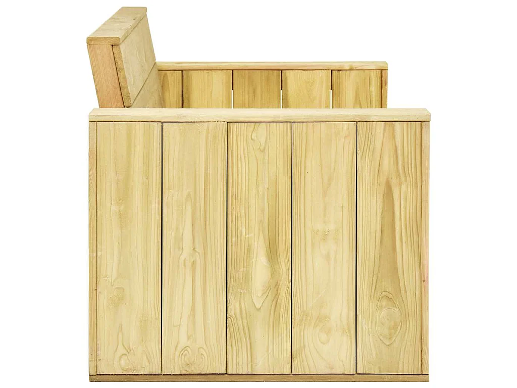 Tuinbank 179 cm geïmpregneerd grenenhout