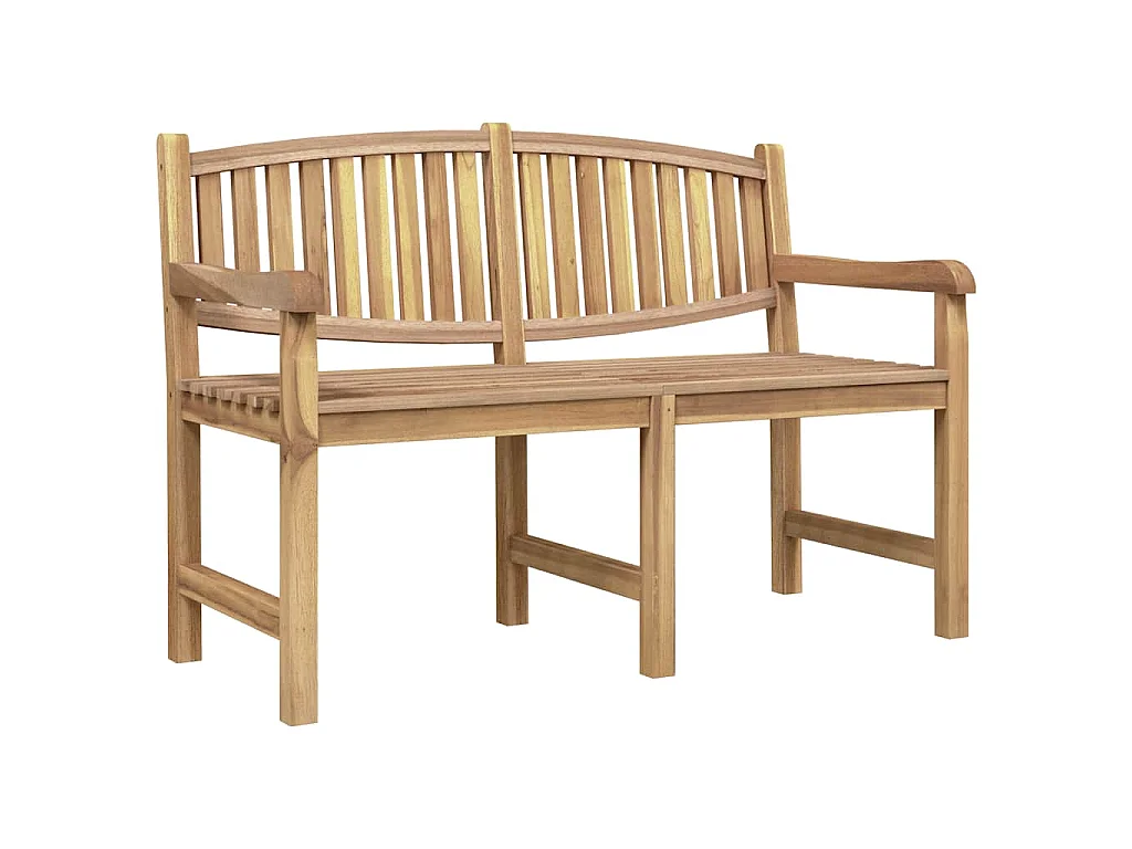Panca da Giardino 149,5x60x90 cm in Legno Massello di Teak