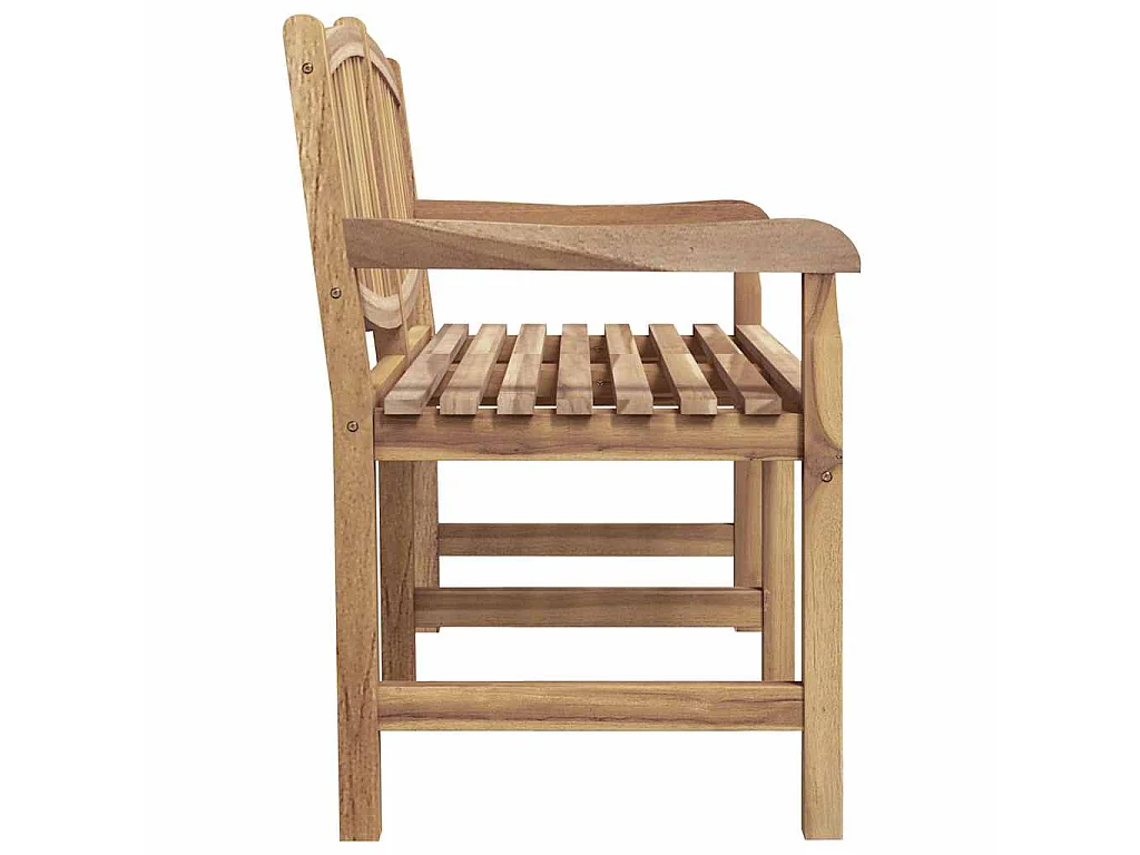 Panca da Giardino 149,5x60x90 cm in Legno Massello di Teak